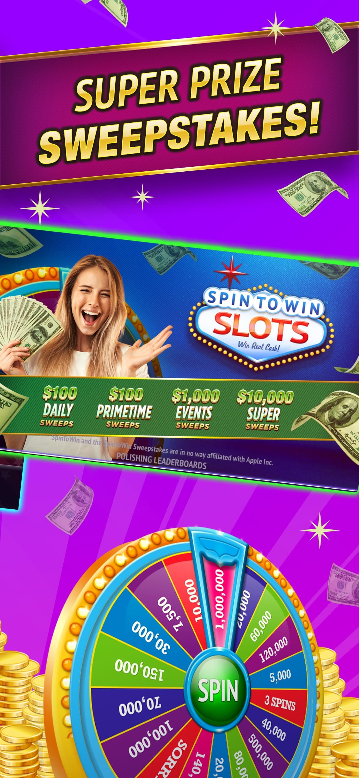 SpinToWin Slots & Sweepstakes screenshot 6 - screenshot