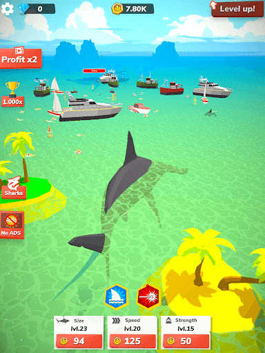 Idle Shark World - Tycoon Game screenshot 17 - screenshot