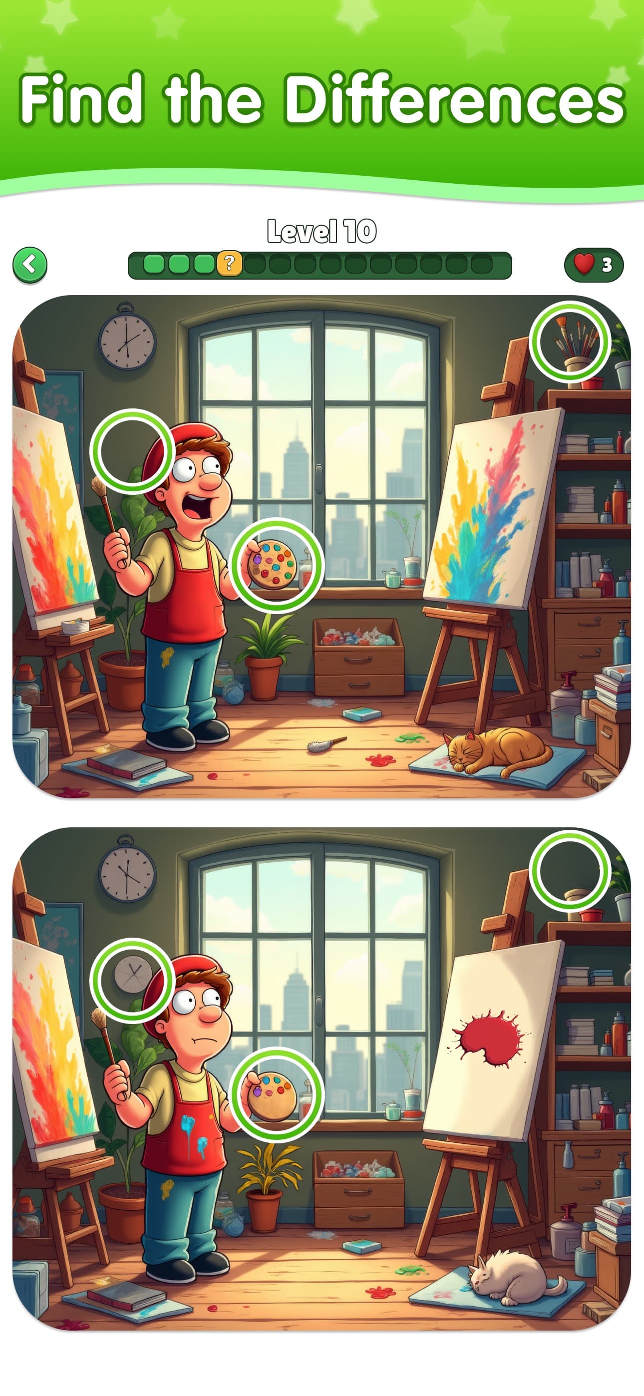 Find Differences - Brain Test! screenshot 1 - screenshot