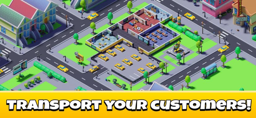 Idle Taxi Tycoon: Empire screenshot 4 - screenshot