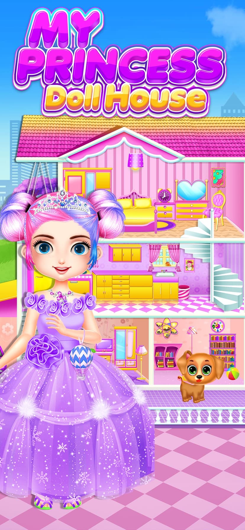 Baby Girls - Doll House Games screenshot 1 - screenshot