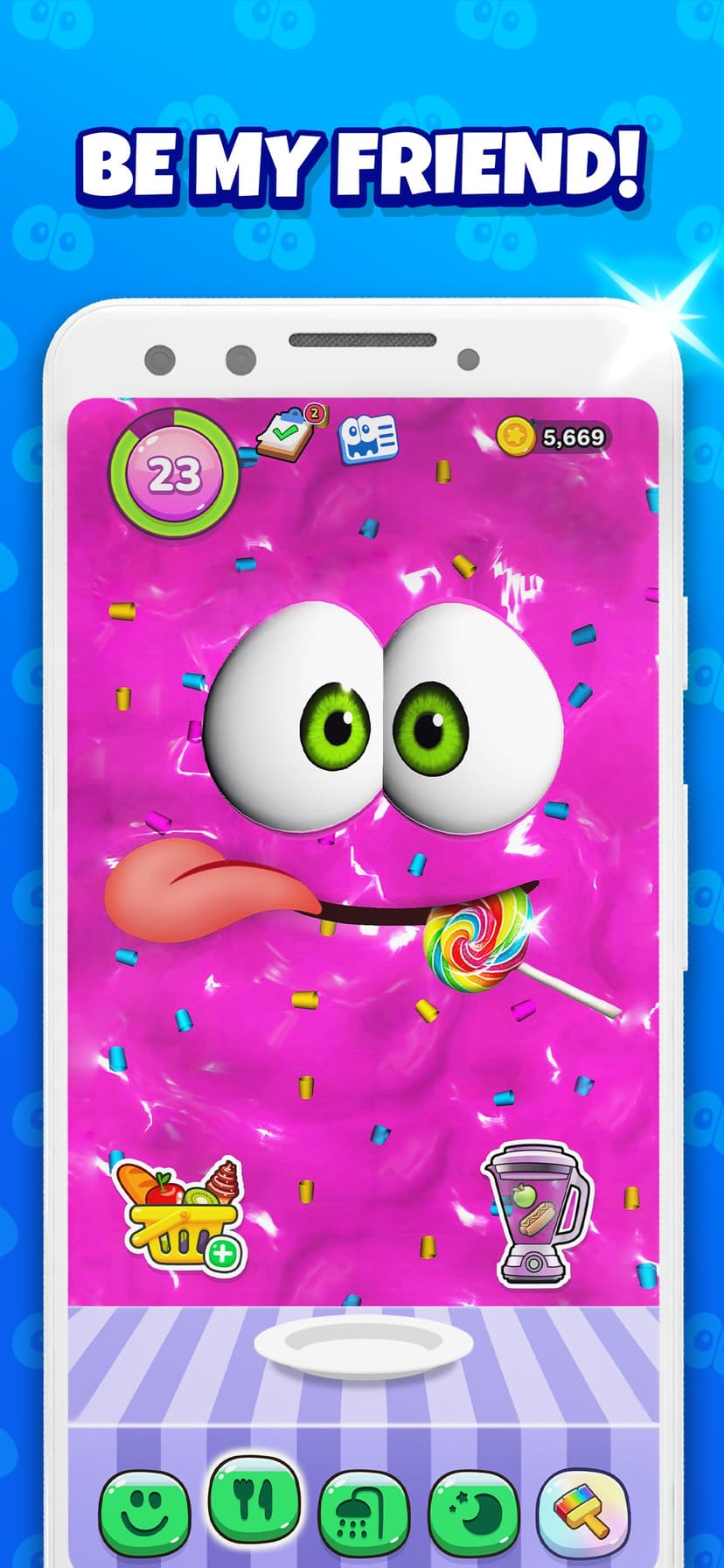 Bruno - My Talking Slime Pet screenshot 3 - screenshot