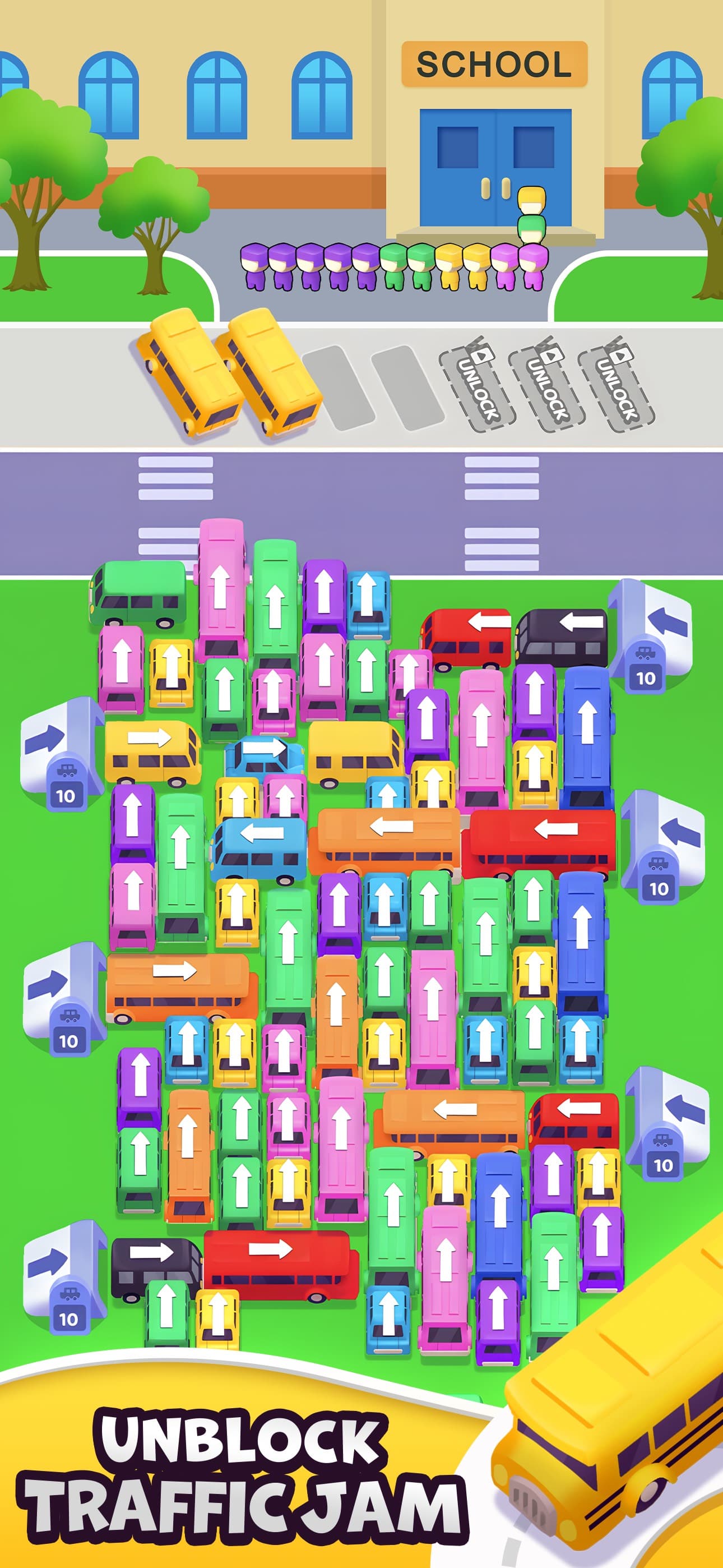 Bus Frenzy - Traffic Jam screenshot 2 - screenshot