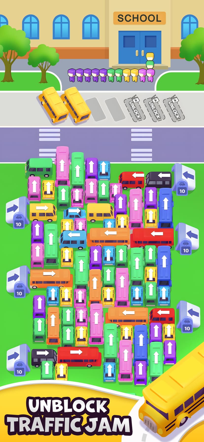 Bus Frenzy - Traffic Jam screenshot 2 - screenshot
