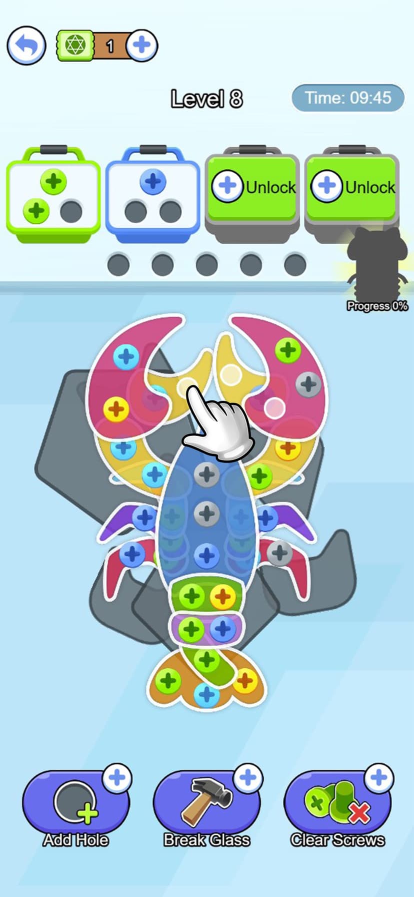 Screw Pin Jam Puzzle screenshot 5 - screenshot