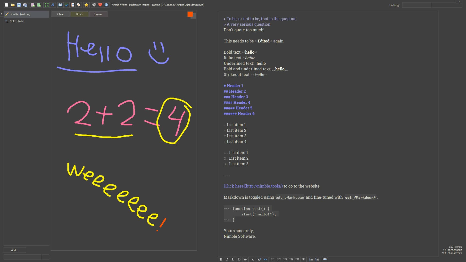 Null - screenshot