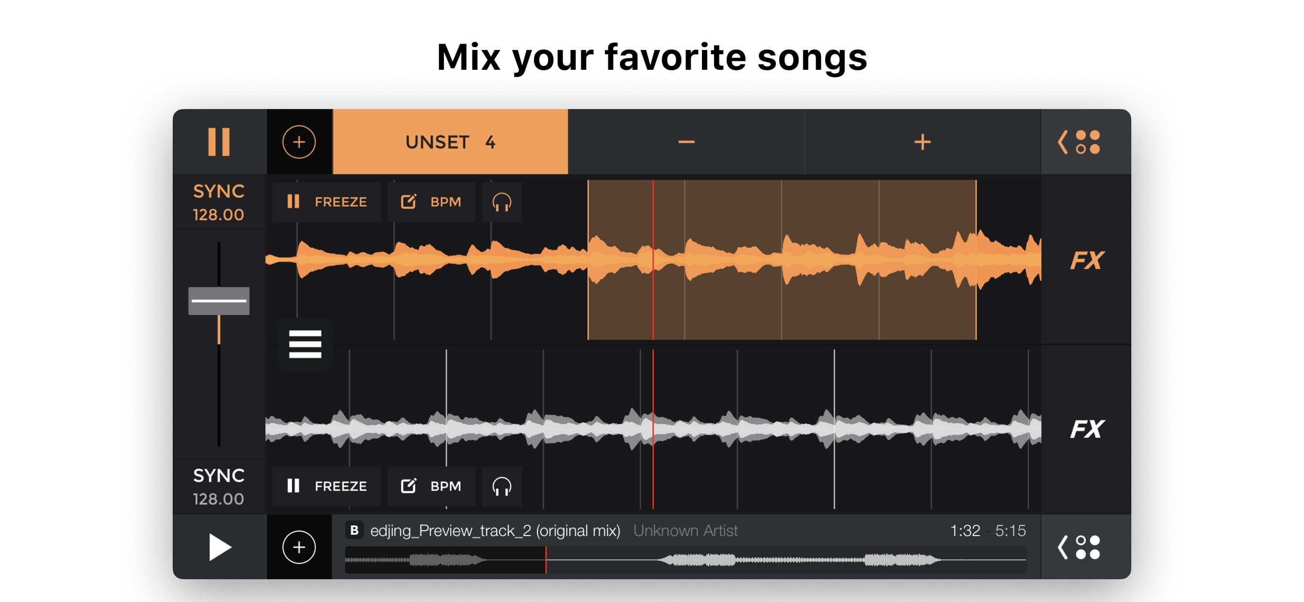 Edjing Pro - music remix maker screenshot 1 - screenshot