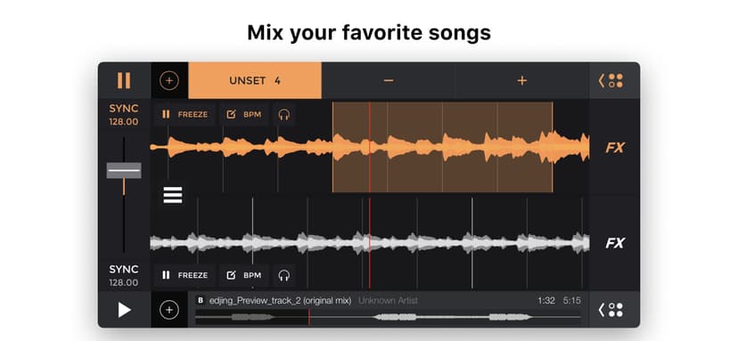 Edjing Pro - music remix maker screenshot 1 - screenshot