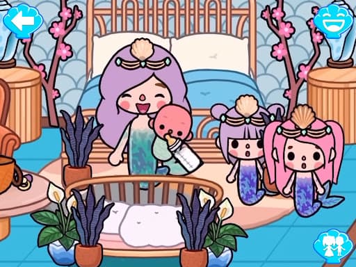 Mermaid Games: Princess Salon screenshot 1 - screenshot