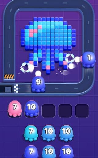 Squid Escape: Color Flow Game screenshot 2 - screenshot