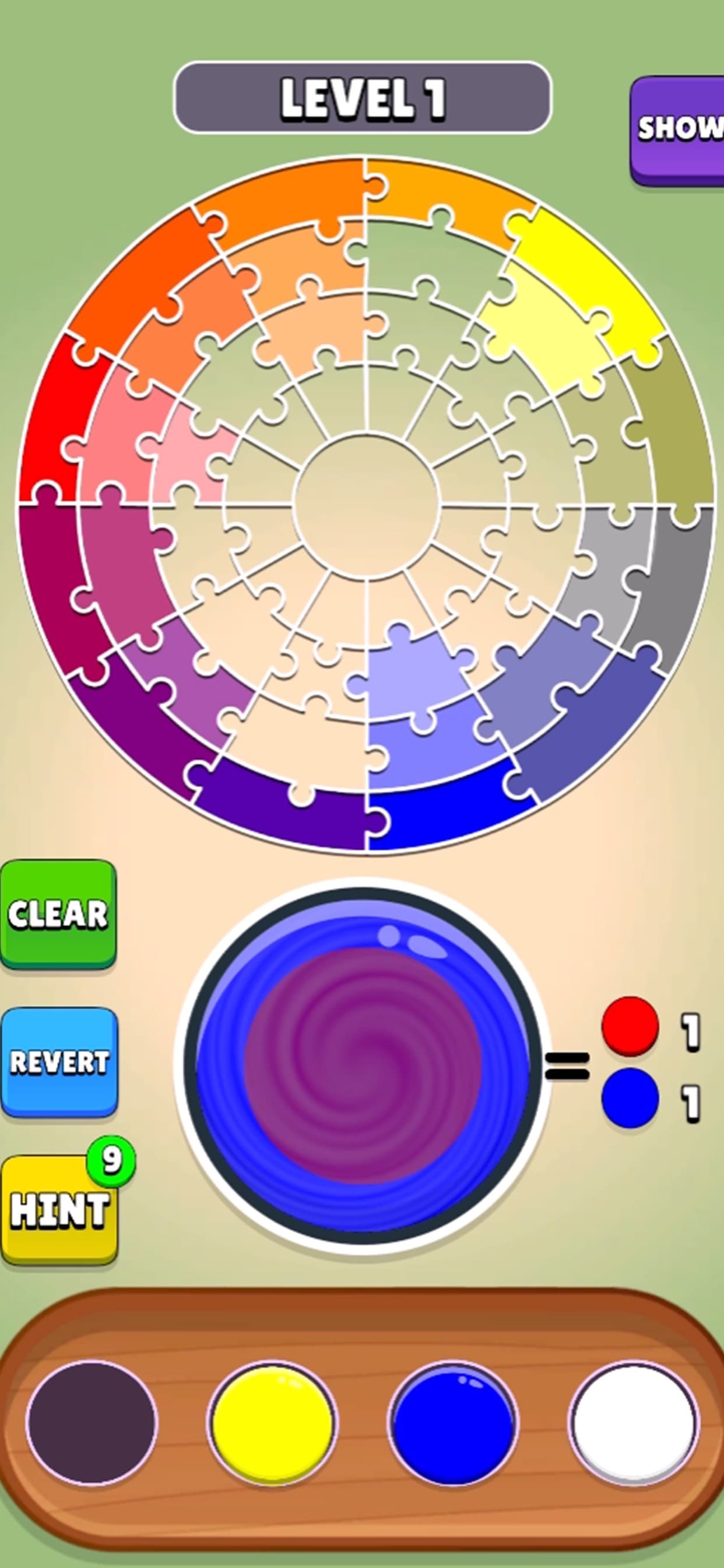 Color Merge Puzzle screenshot 2 - screenshot