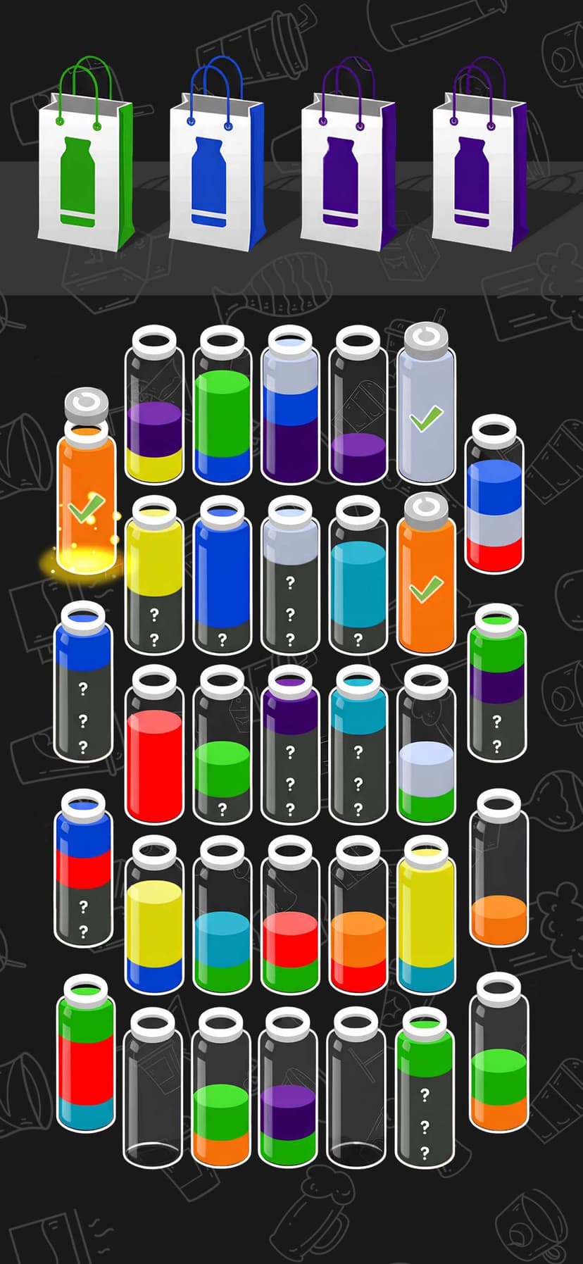 Order Crazy: Water Puzzle Sort screenshot 1 - screenshot