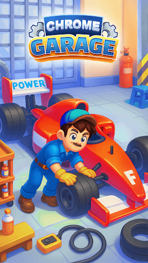 Chrome Garage: Idle Cars screenshot 1 - screenshot
