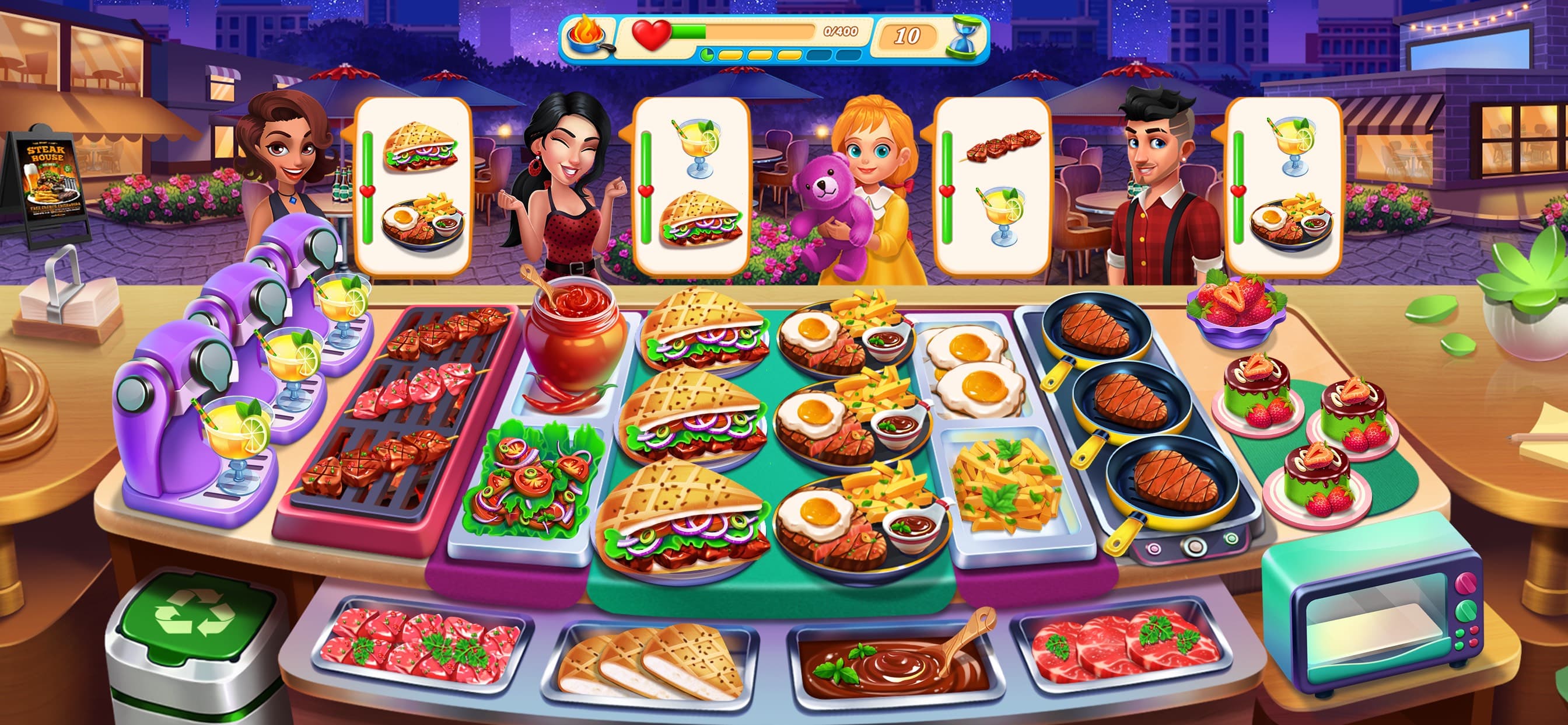 Cooking Earth: Chef's Game screenshot 5 - screenshot