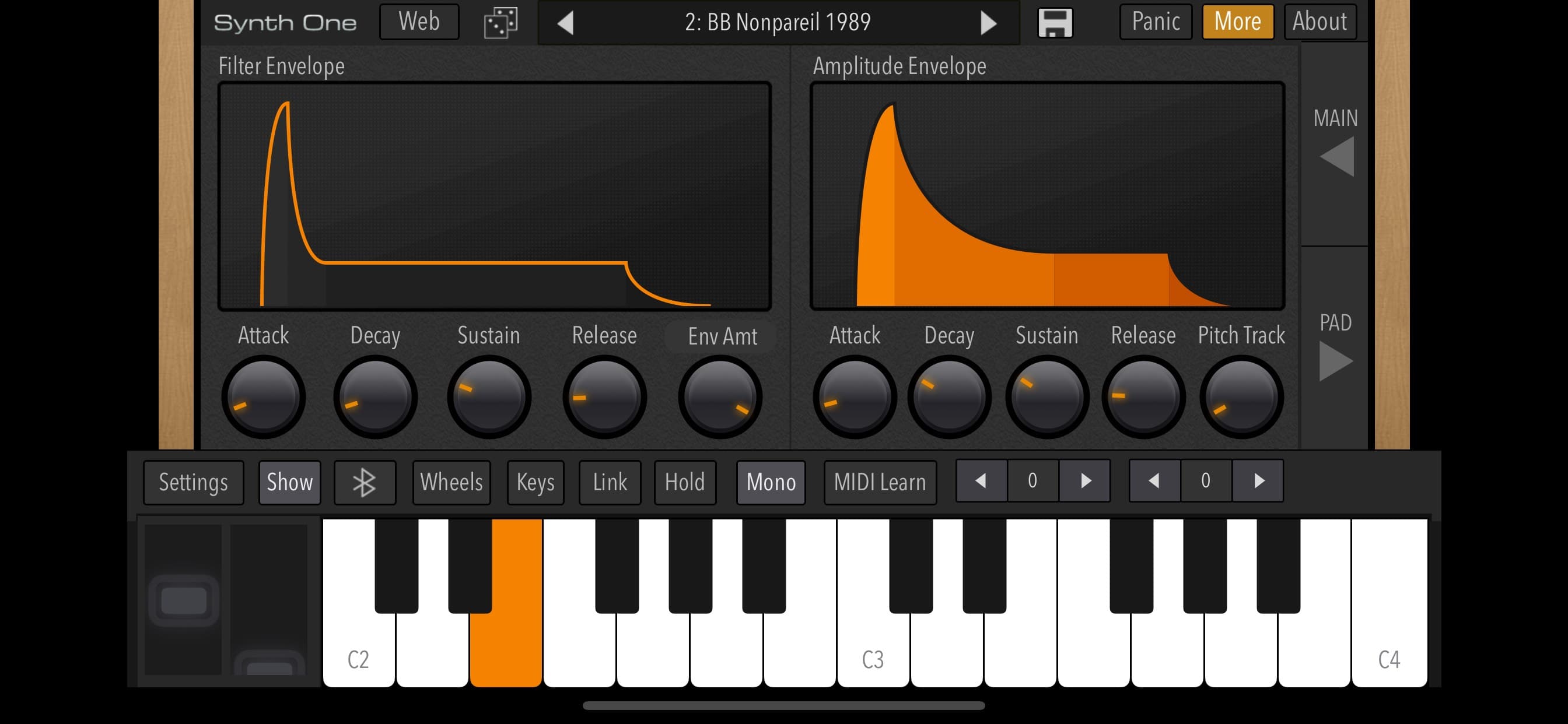 AudioKit Synth One Synthesizer screenshot 5 - screenshot