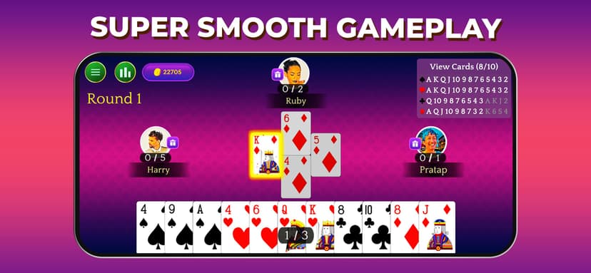 Callbreak Card Game : Offline screenshot 2 - screenshot