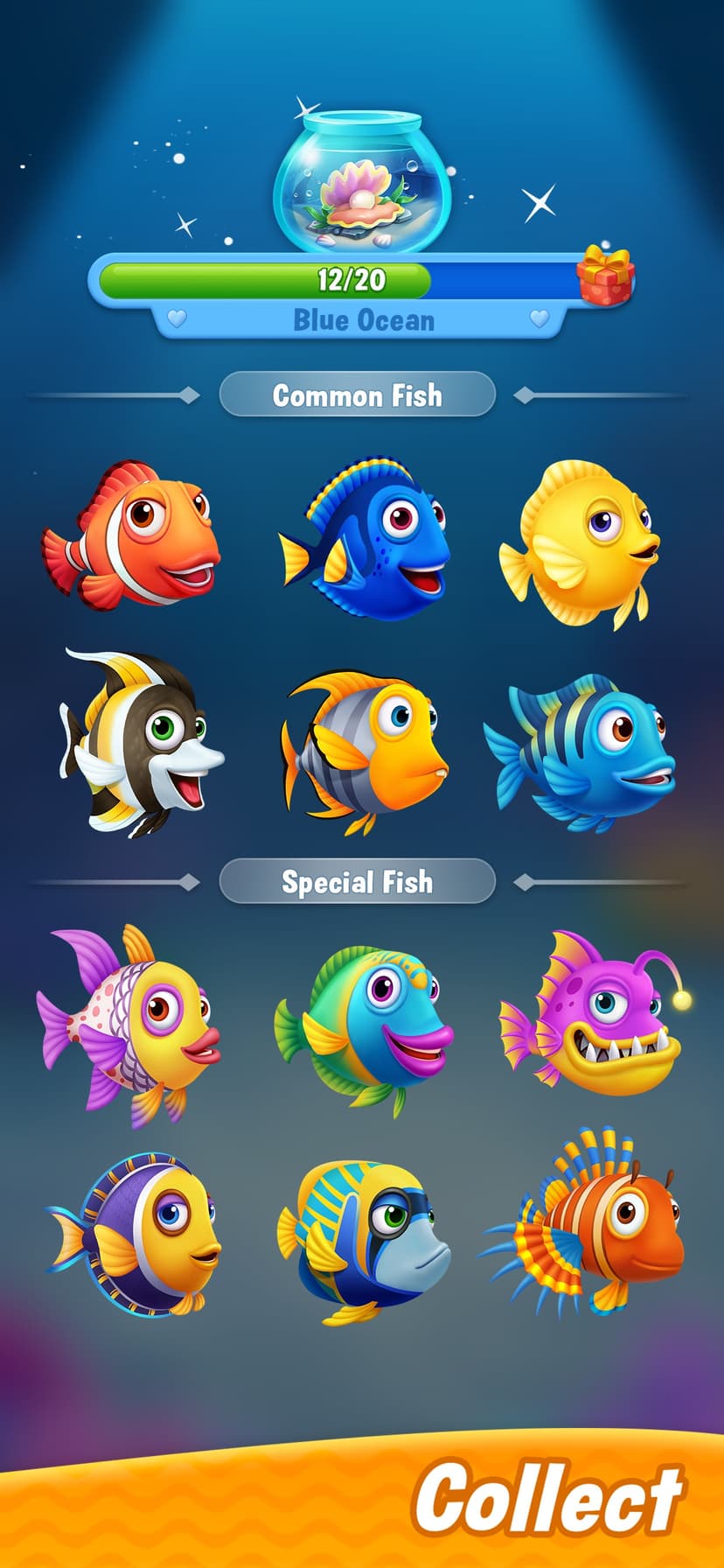 Solitaire - Fishland screenshot 3 - screenshot