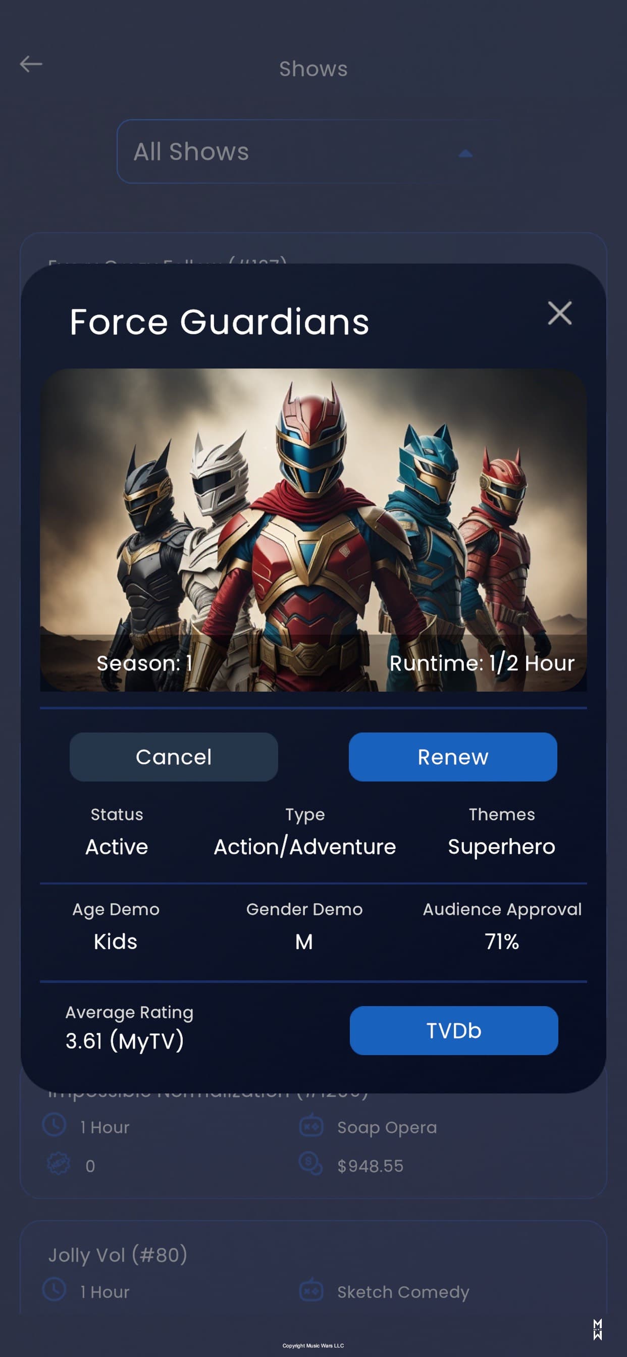 TV Wars: Primetime Simulator screenshot 2 - screenshot