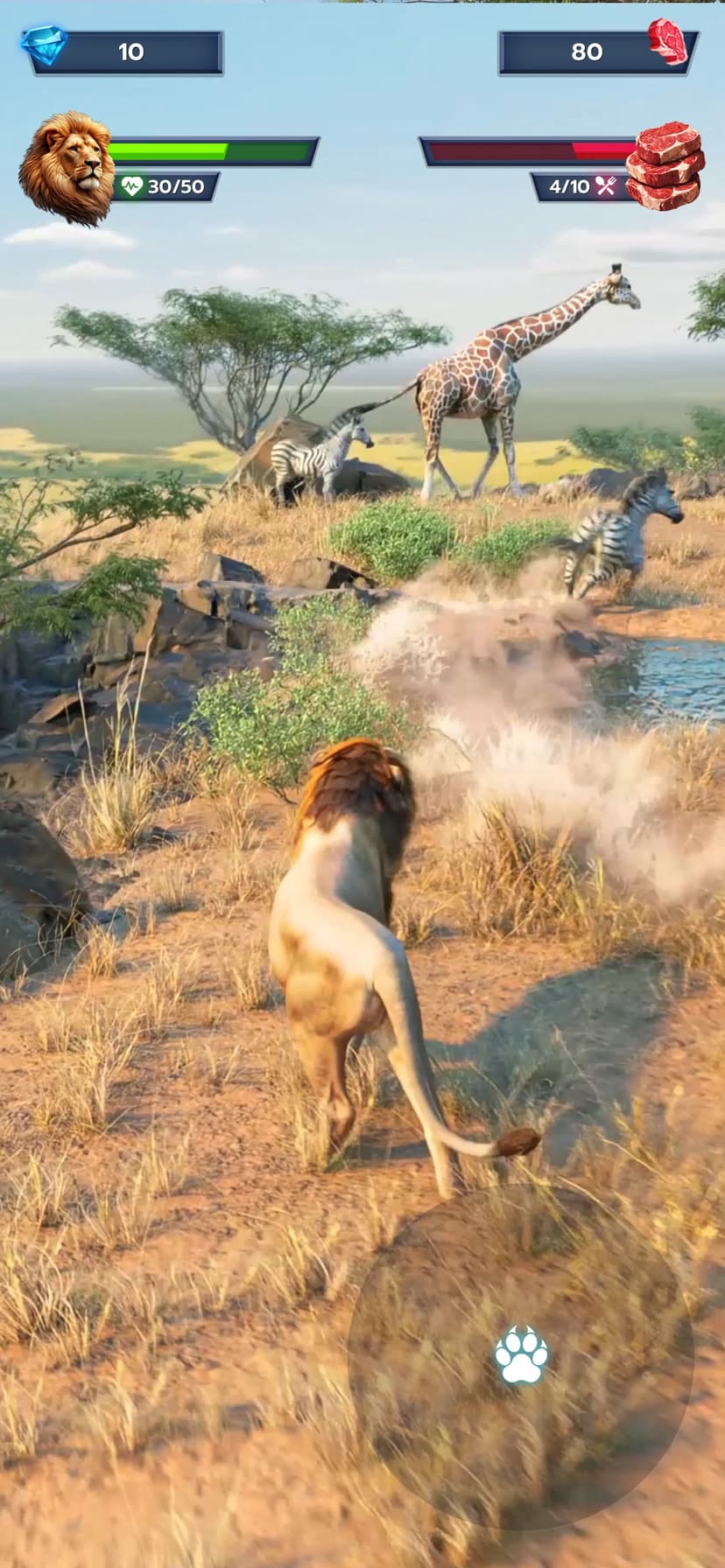 Lion Survival - Wild Beast Sim screenshot 2 - screenshot