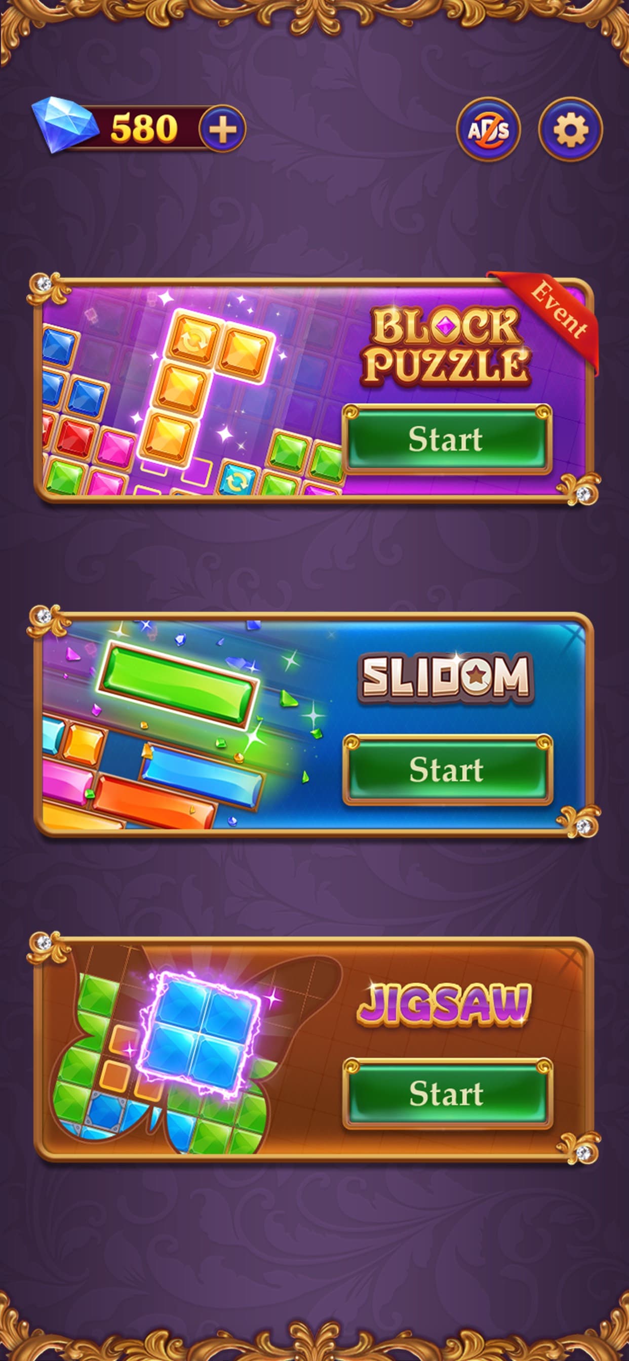 Block Puzzle: Diamond Star screenshot 2 - screenshot