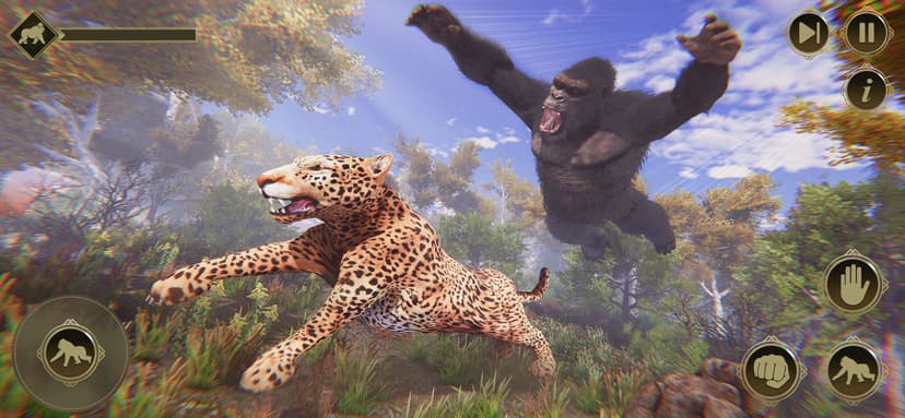 Angry Gorilla Monster Hunt Sim screenshot 1 - screenshot