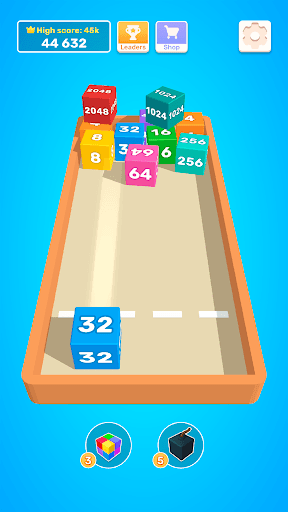 Chain Cube 2048: Number Merge screenshot 1 - screenshot