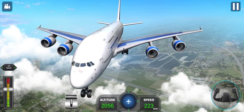 Airplane Flying Simulator 3D screenshot 7 - screenshot