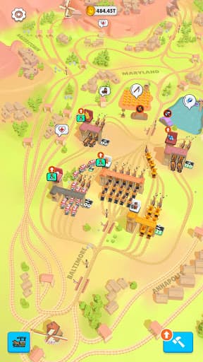 Rail Master Tycoon: Idle Train screenshot 1 - screenshot