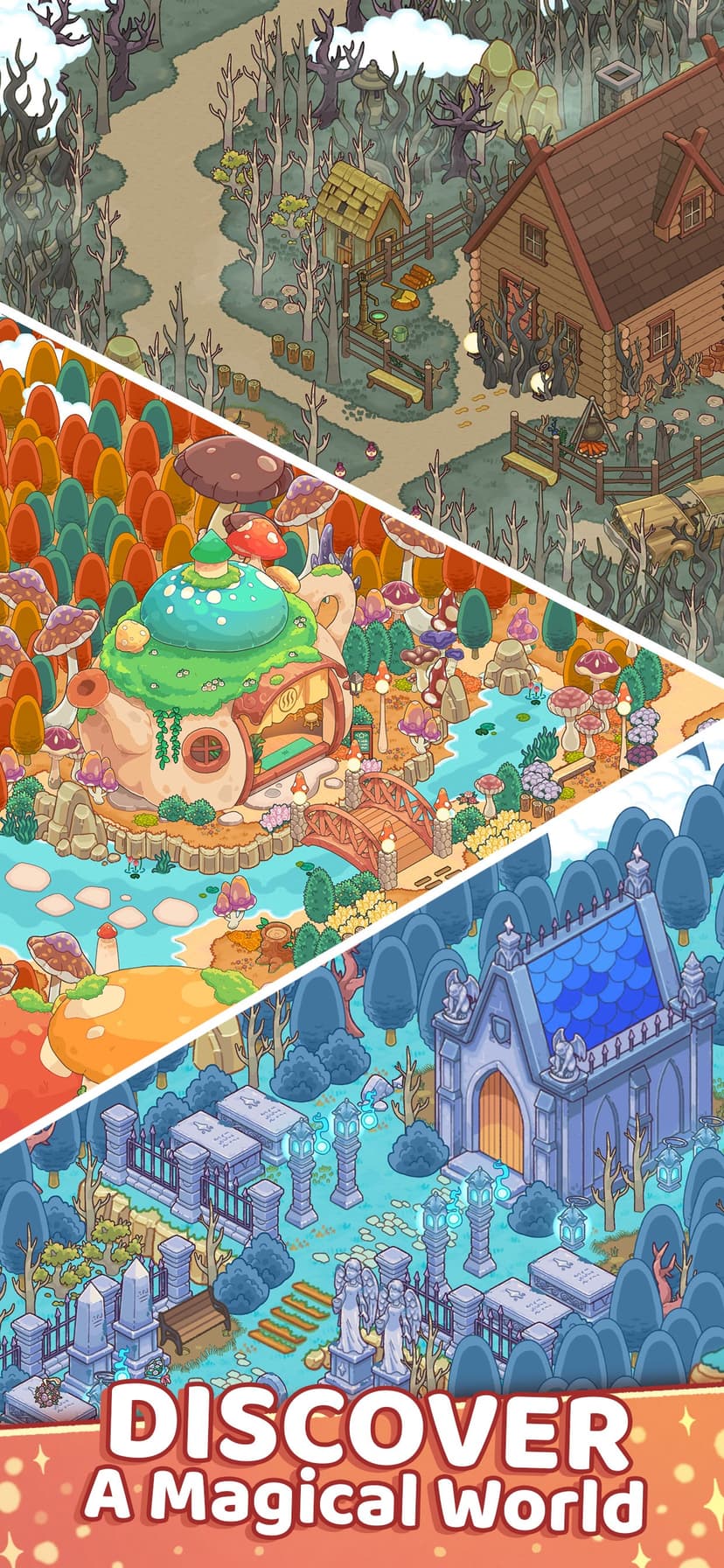 Starbrew Cafe: Mystical Merge screenshot 2 - screenshot