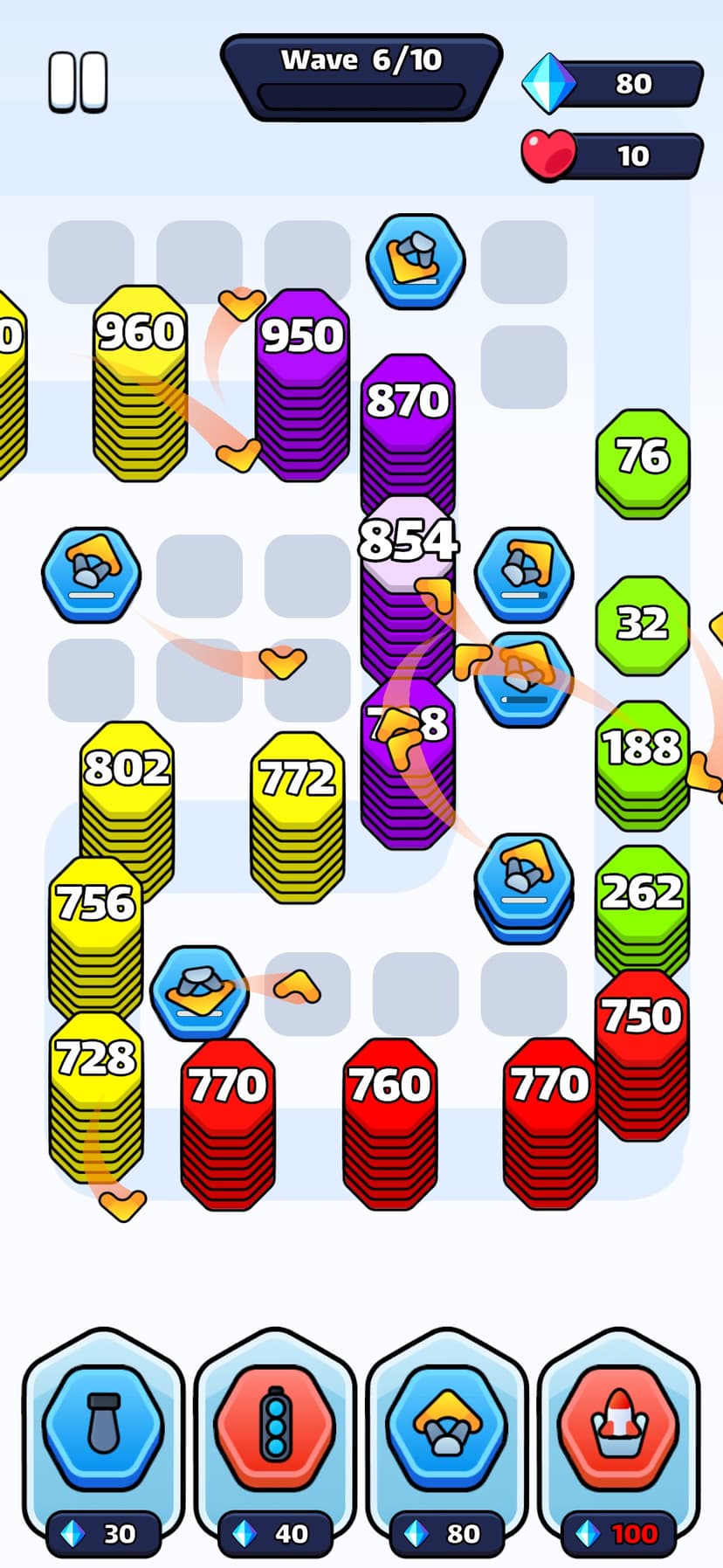 Hex Defense! screenshot 2 - screenshot