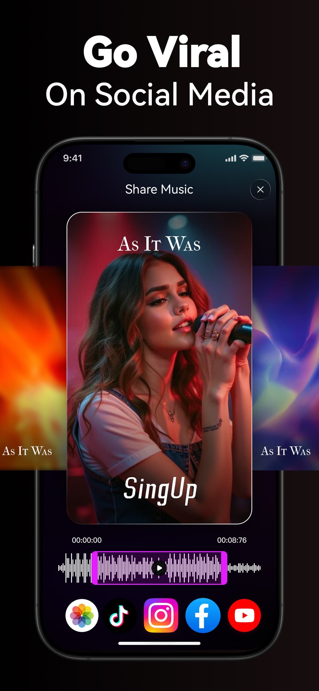 SingUp: AI Music Generator screenshot 6 - screenshot