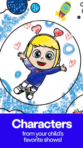 Coloring with Blippi & Friends screenshot 6 - screenshot