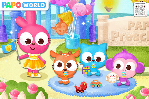 Papo Town Kids Preschool Game screenshot 1 - screenshot