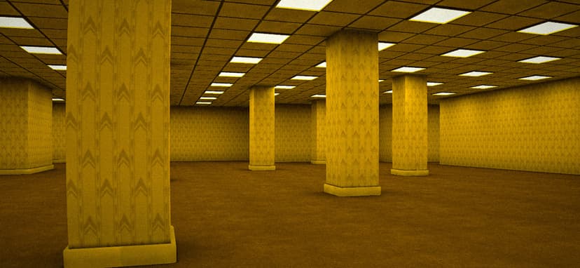 Backrooms 97 - Retro Descent screenshot 1 - screenshot