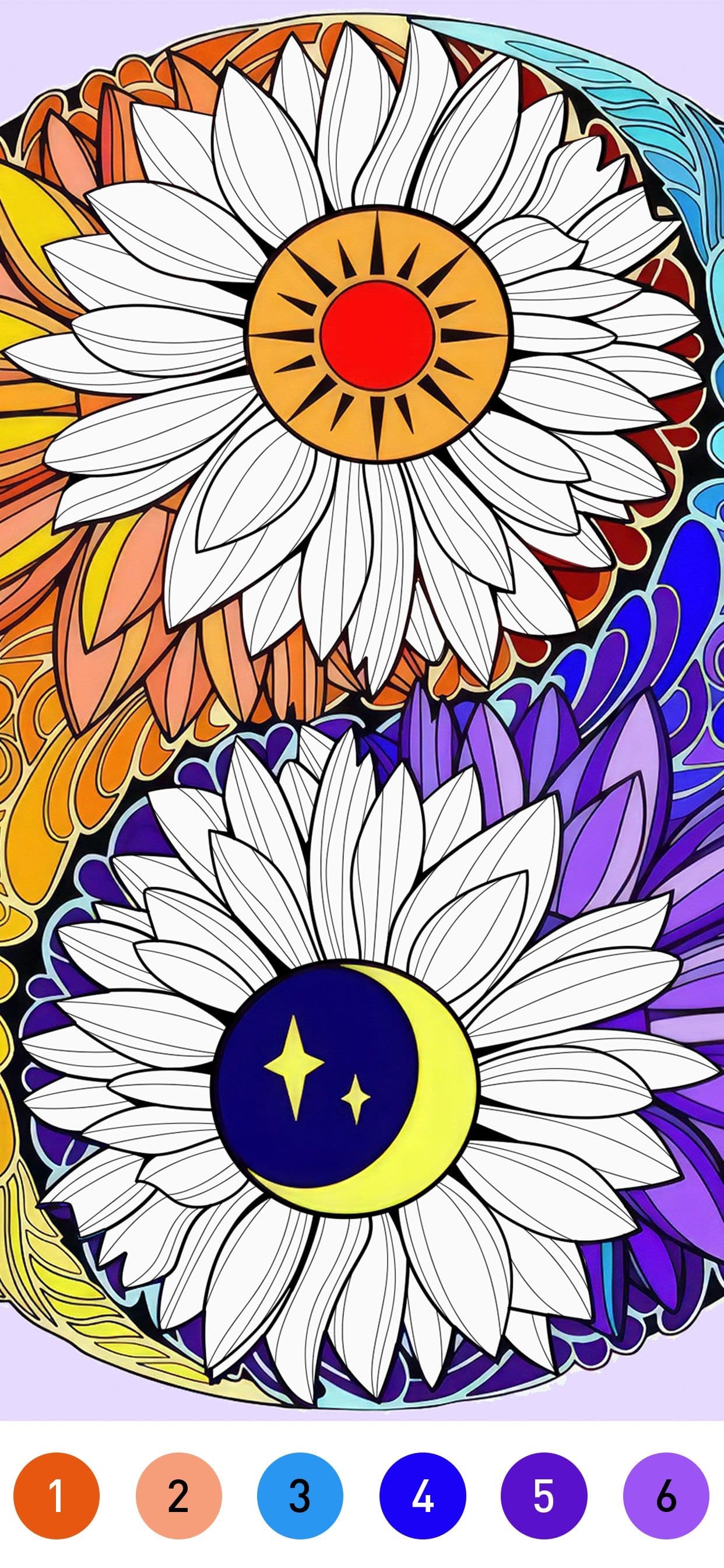 Mandala Coloring Book Game screenshot 2 - screenshot