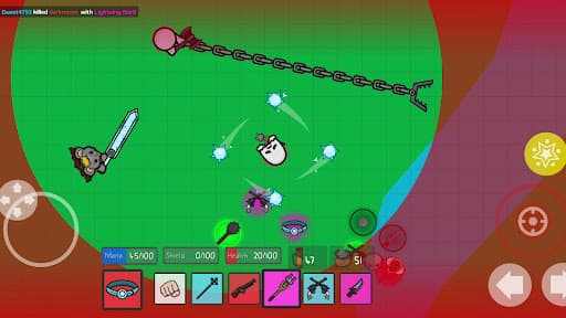 Thelast.io - 2D Battle Royale screenshot 1 - screenshot