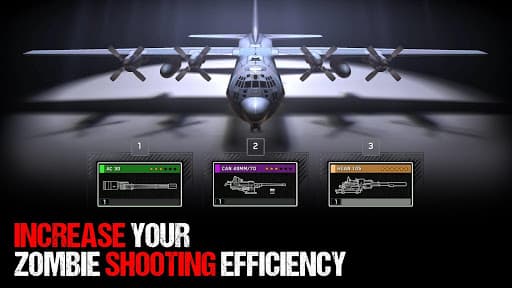 Zombie Gunship Survival: AC130 screenshot 1 - screenshot