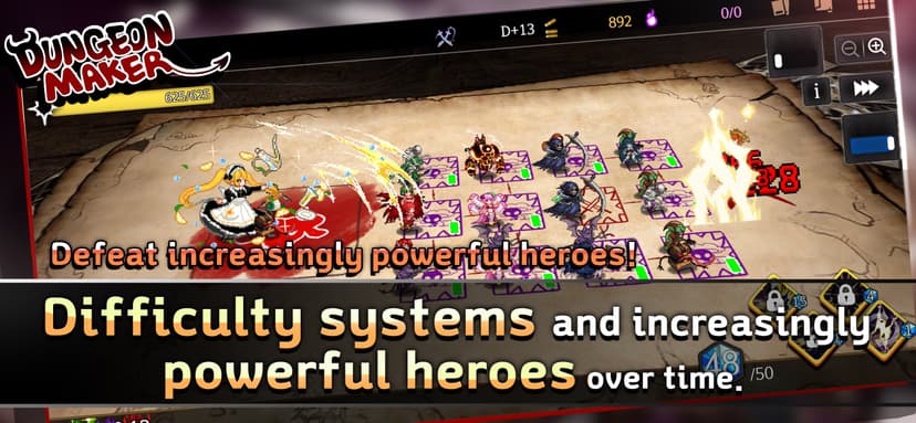 Dungeon Maker : Dark Lord screenshot 2 - screenshot