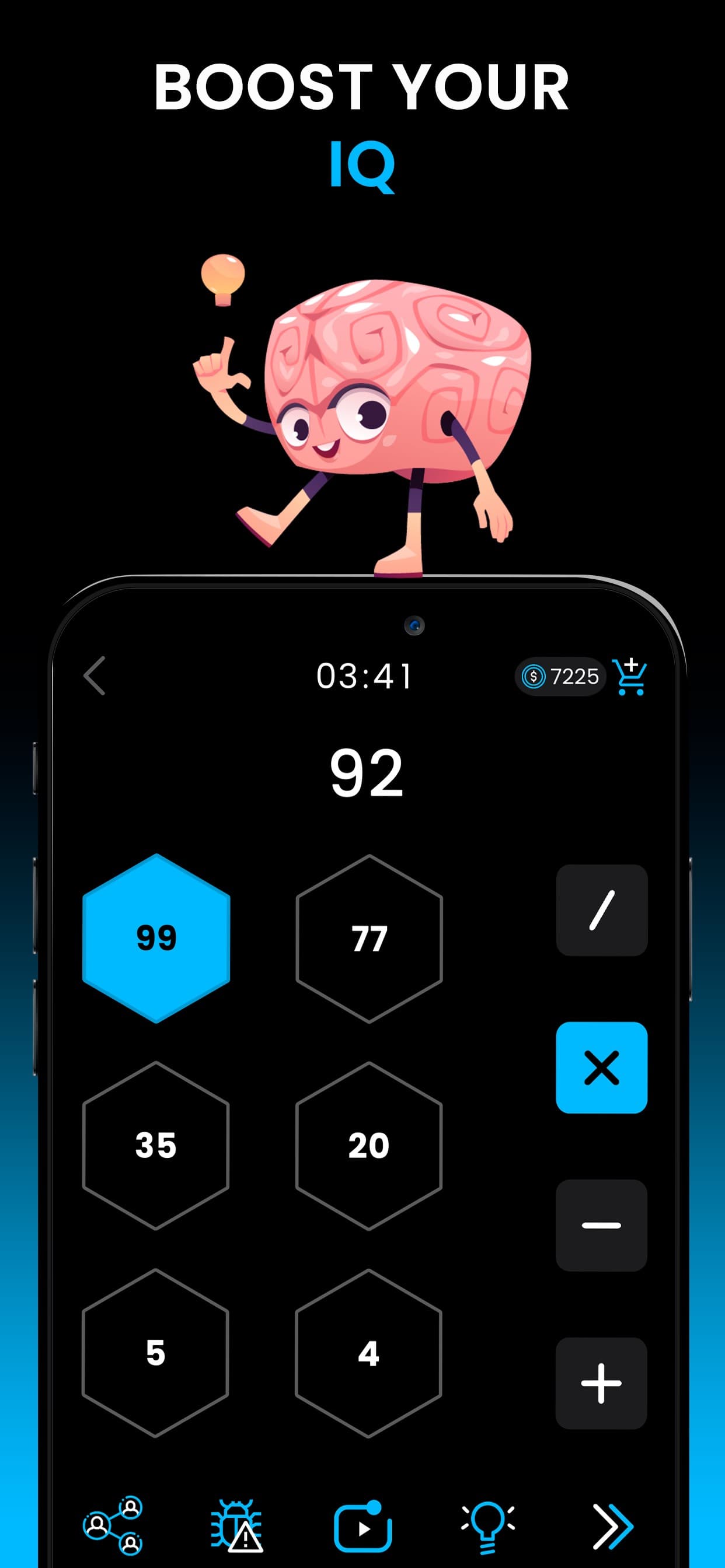 Math Master Cross Math IQ TEST screenshot 6 - screenshot