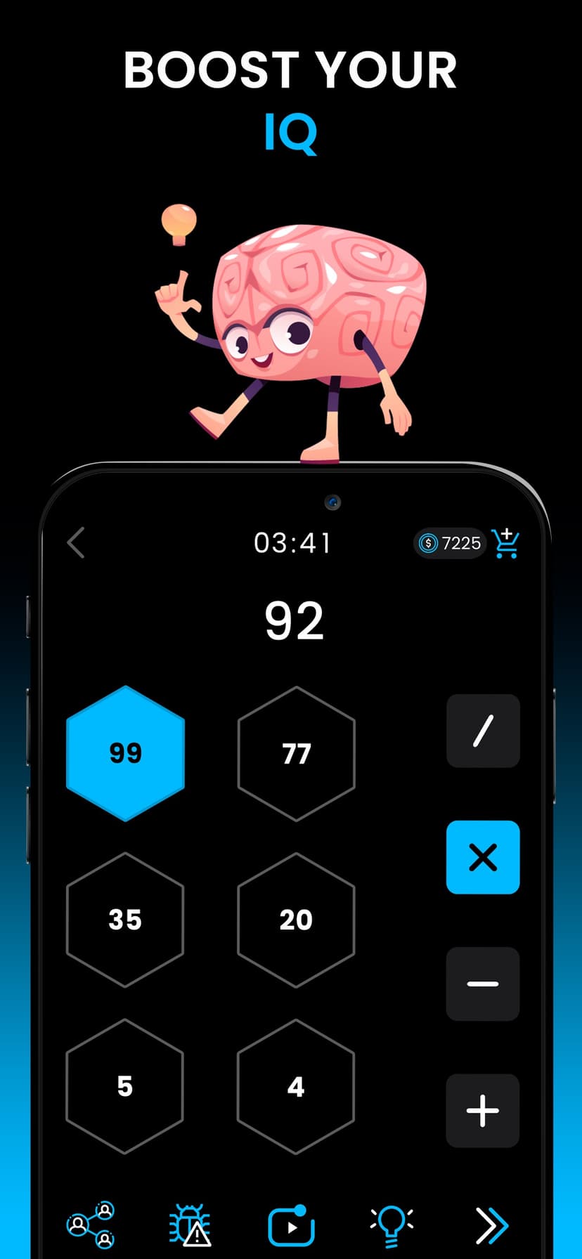 Math Master Cross Math IQ TEST screenshot 6 - screenshot