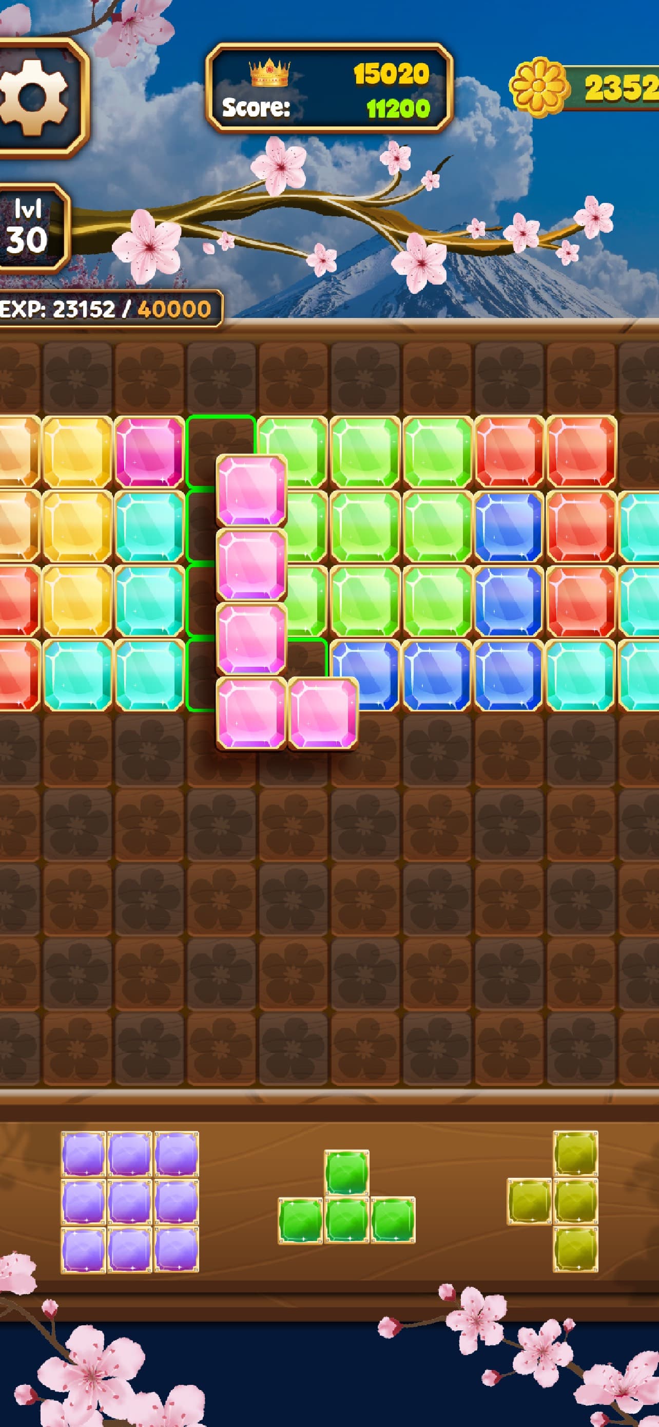 Gem Block Puzzle Game screenshot 3 - screenshot