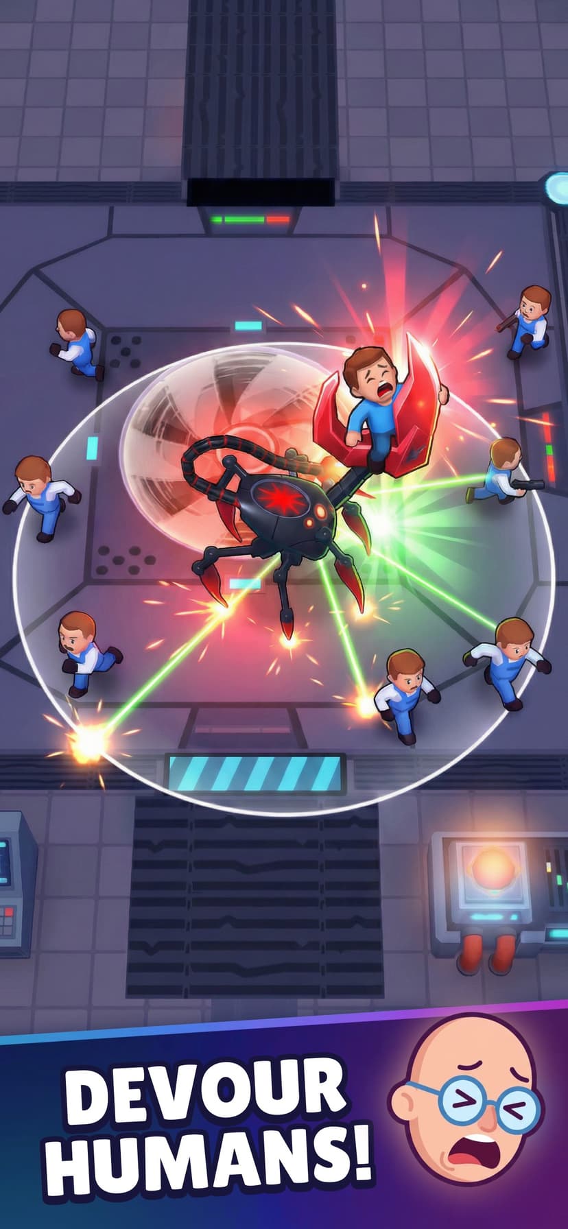 Robot Revenge - Idle Arcade screenshot 1 - screenshot