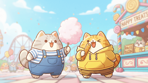 Cat Theme Park : Cute Tycoon screenshot 7 - screenshot