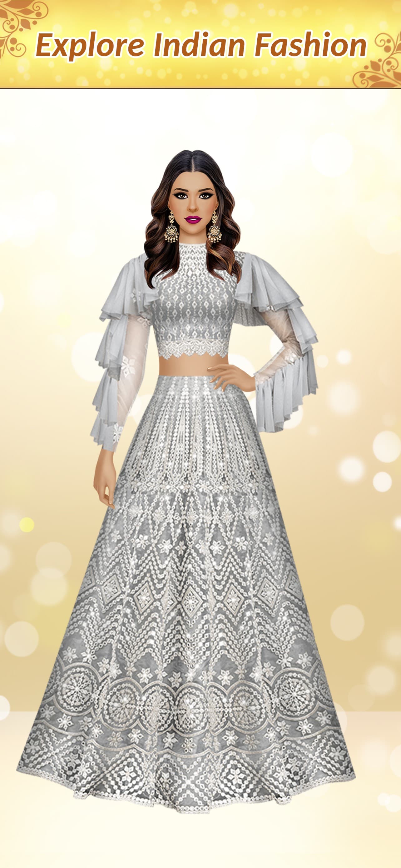 Indian Fashion Dressup Stylist screenshot 1 - screenshot