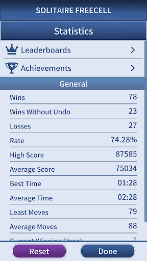 FreeCell Solitaire Classic screenshot 4 - screenshot
