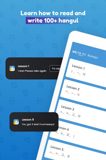 Write It! Korean screenshot 11 - screenshot