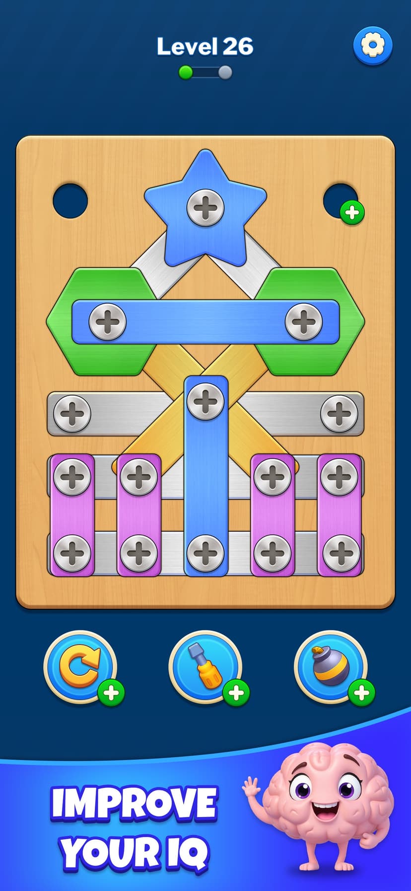 Screw Sort: Nuts Bolts Puzzle screenshot 2 - screenshot