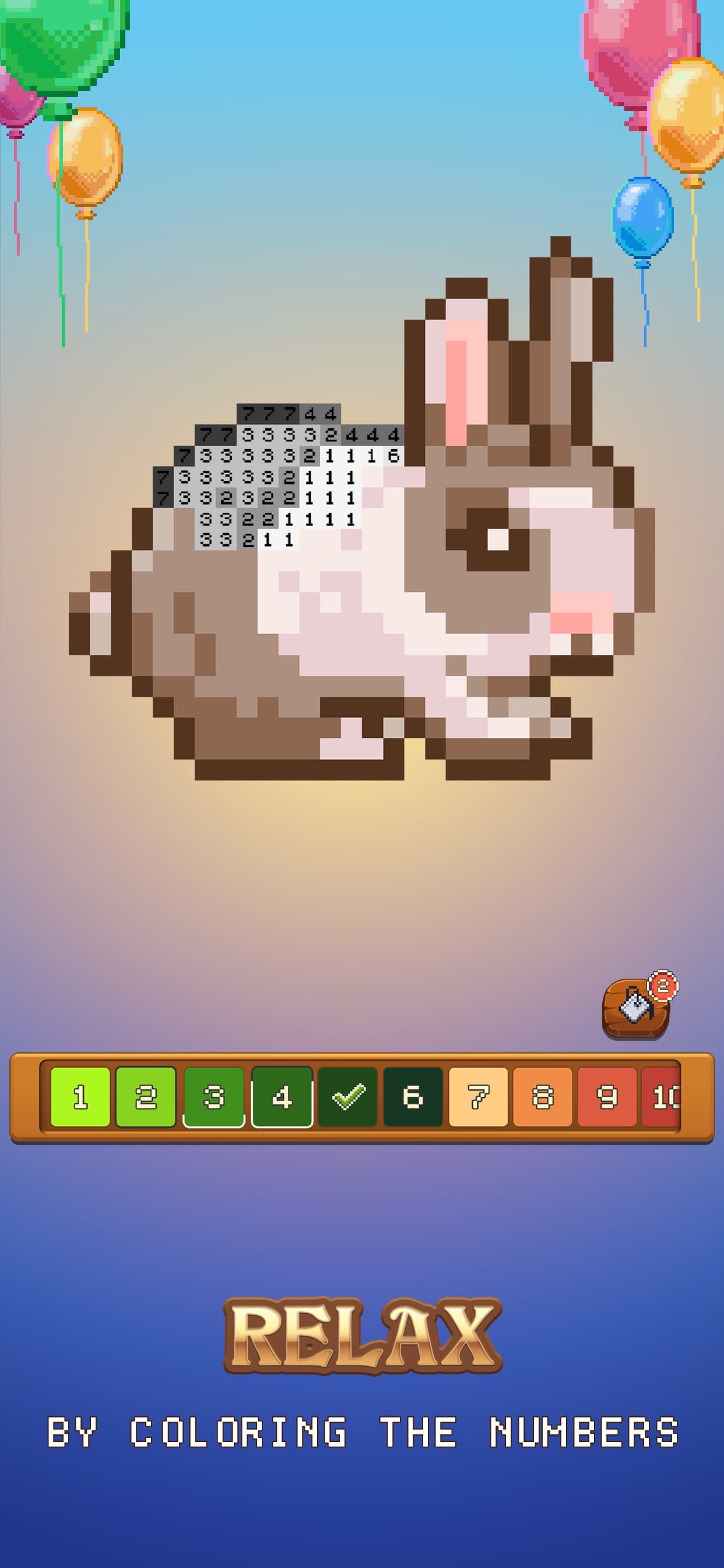 Pixel Isle: Coloring Sandbox screenshot 1 - screenshot