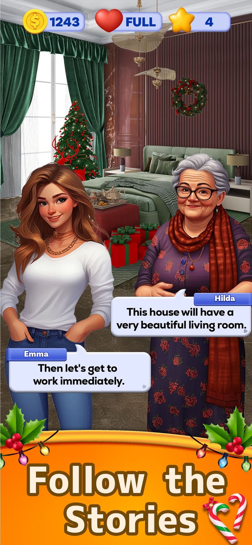 Christmas Home Design Game screenshot 4 - screenshot