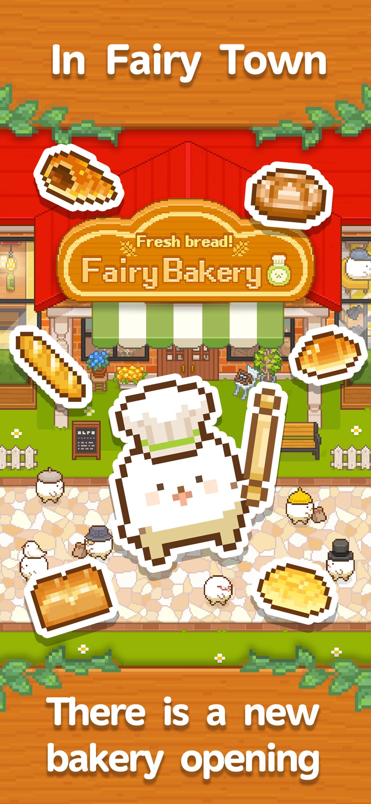 Fresh Bread! Fairy Bakery screenshot 1 - screenshot